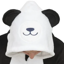 Pyjama combinaison panda noir blanc femme Taille S