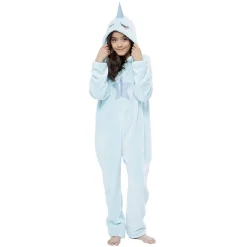 Pyjama licorne bleu 6/8 ans