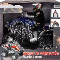 Quad à friction son et lumière