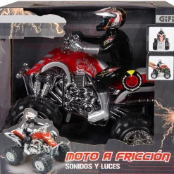 Quad à friction son et lumière