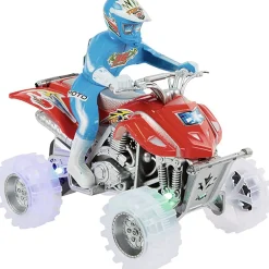 Quad à friction son et lumière + personnage