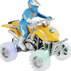 Quad à friction son et lumière + personnage