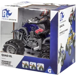Quad friction son et lumière 3 coloris