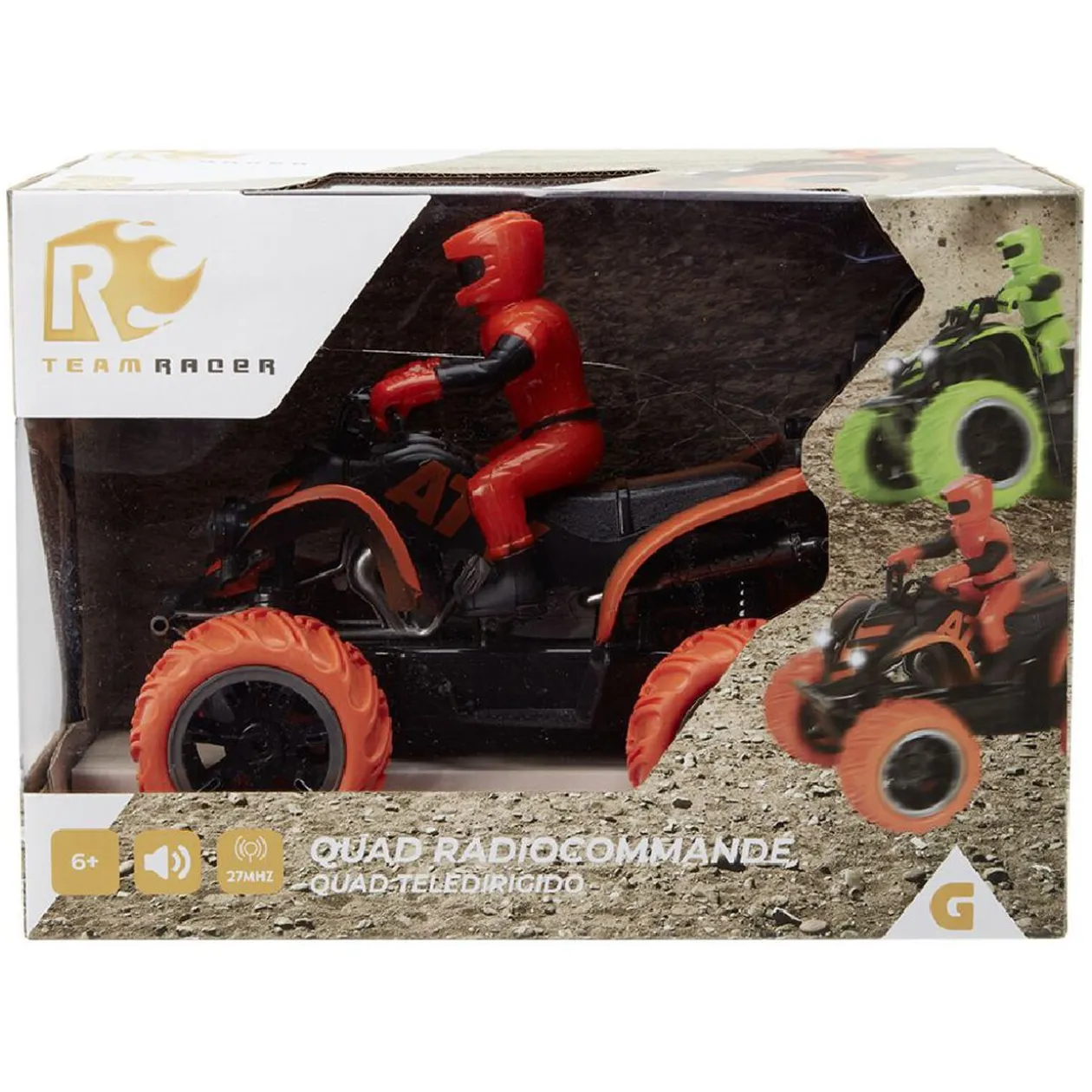 Quad radiocommandé 1/10ème rotative 360°