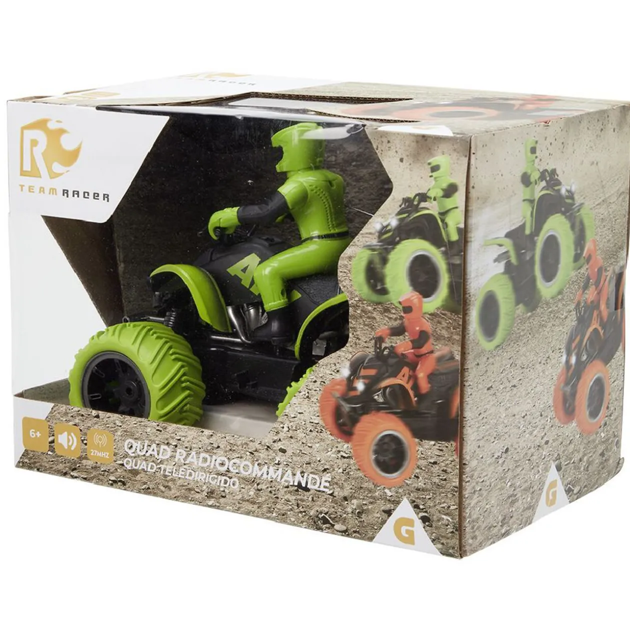 Quad radiocommandé 1/10ème rotative 360°