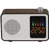 Radio réveil enceinte sans fil bluetooth LED Homday