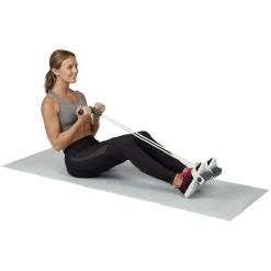 Rameur avec élastique