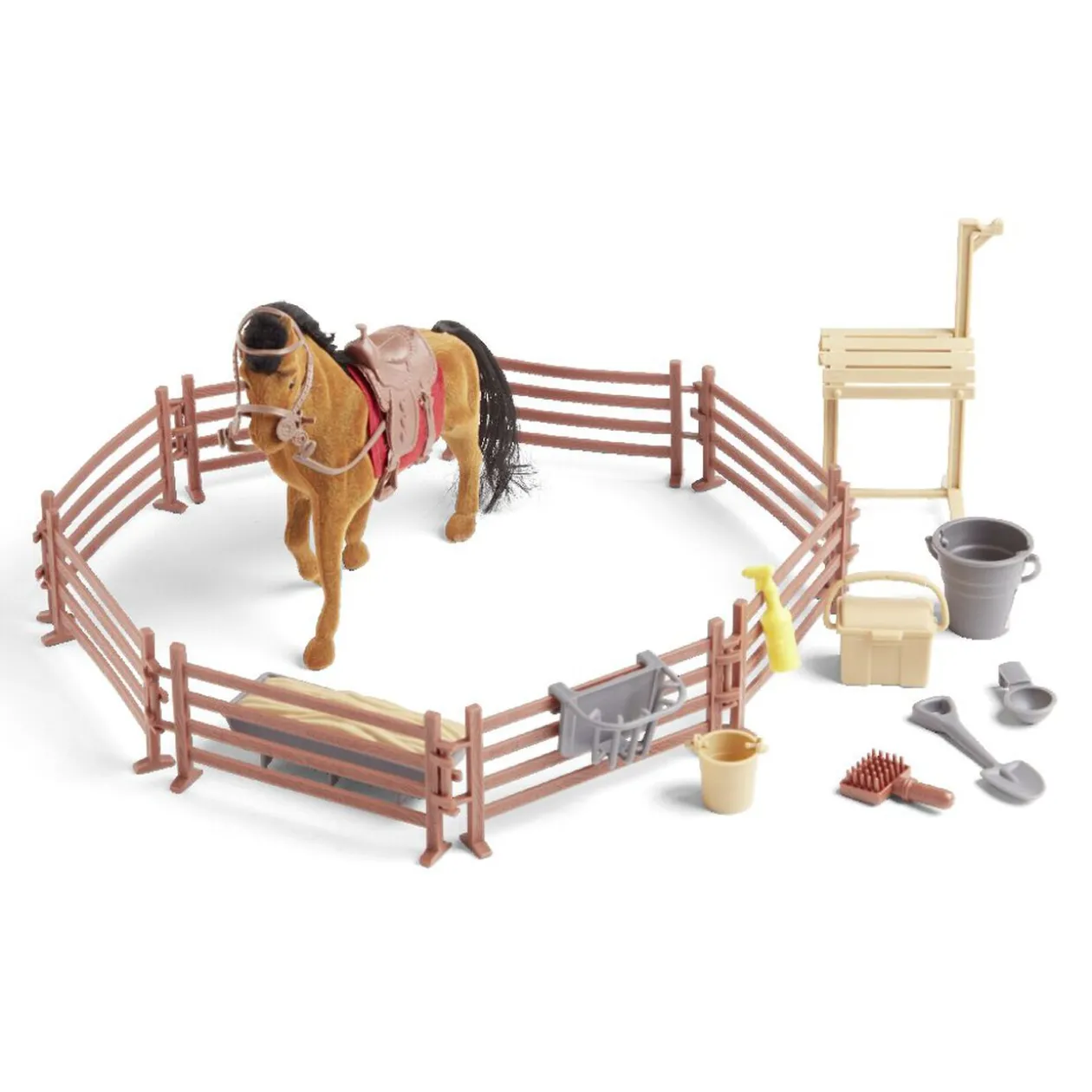 Ranch avec ses accessoires