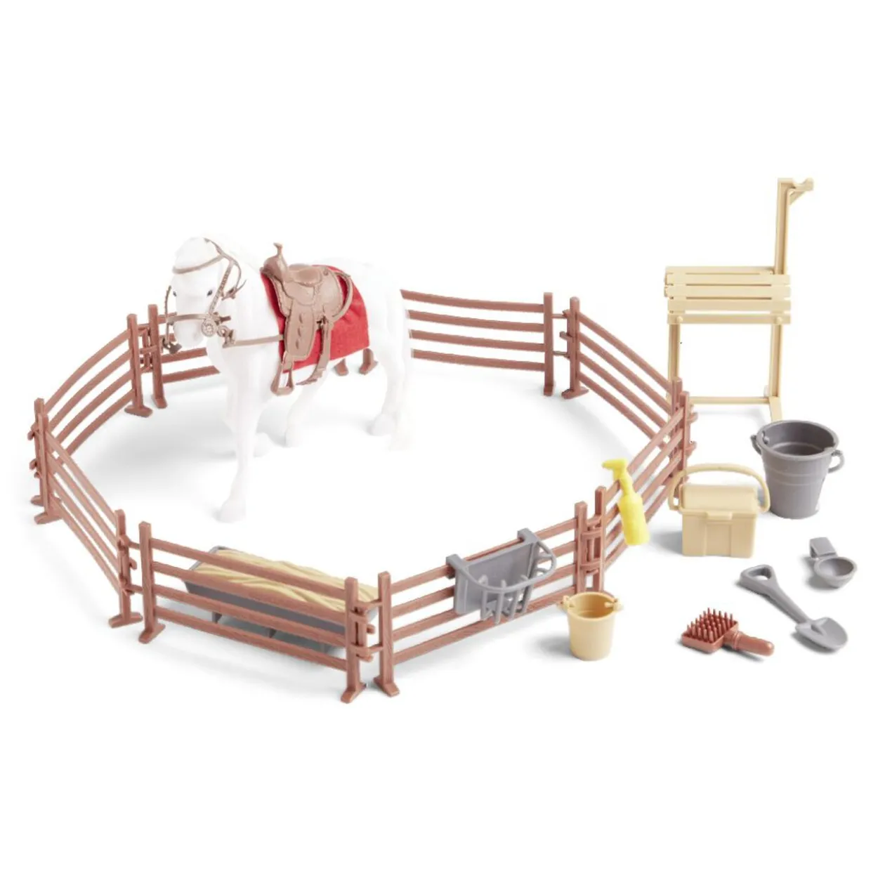 Ranch avec ses accessoires