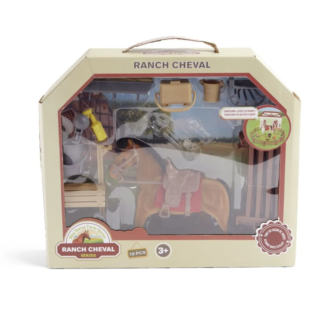 Ranch avec ses accessoires