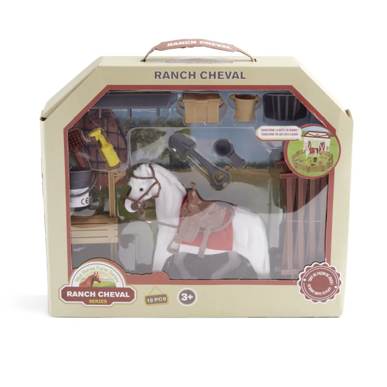 Ranch avec ses accessoires