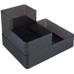 Rangement de bureau 3 casiers modulables