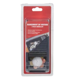 Rangement voiture à volet déroulant