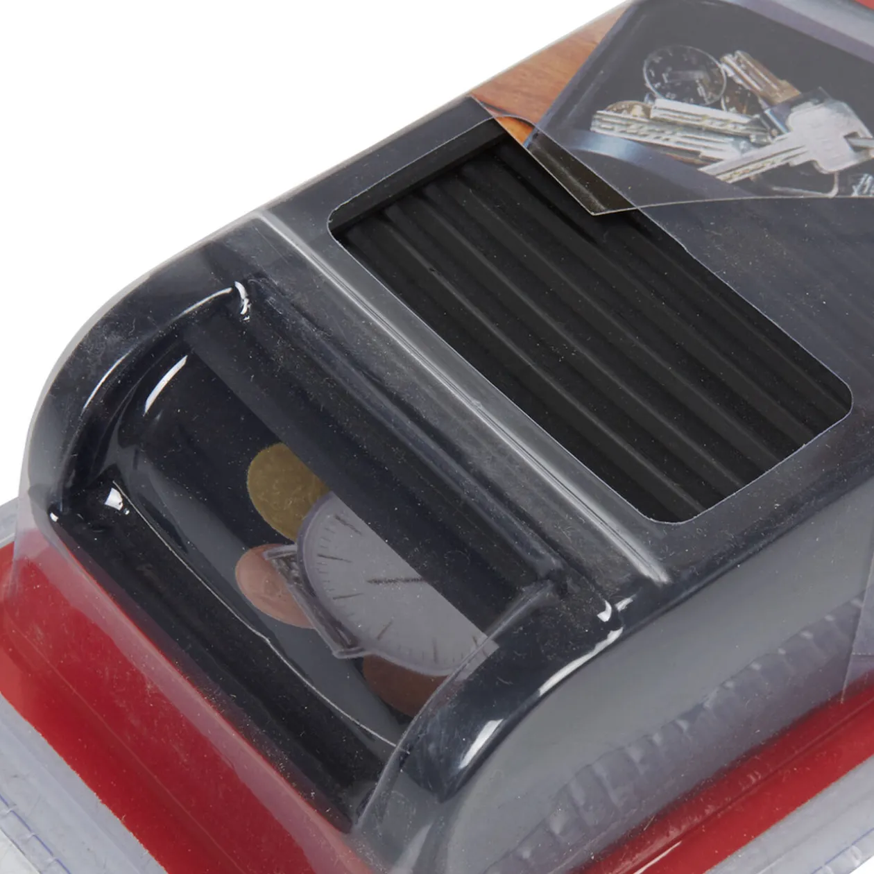 Rangement voiture à volet déroulant