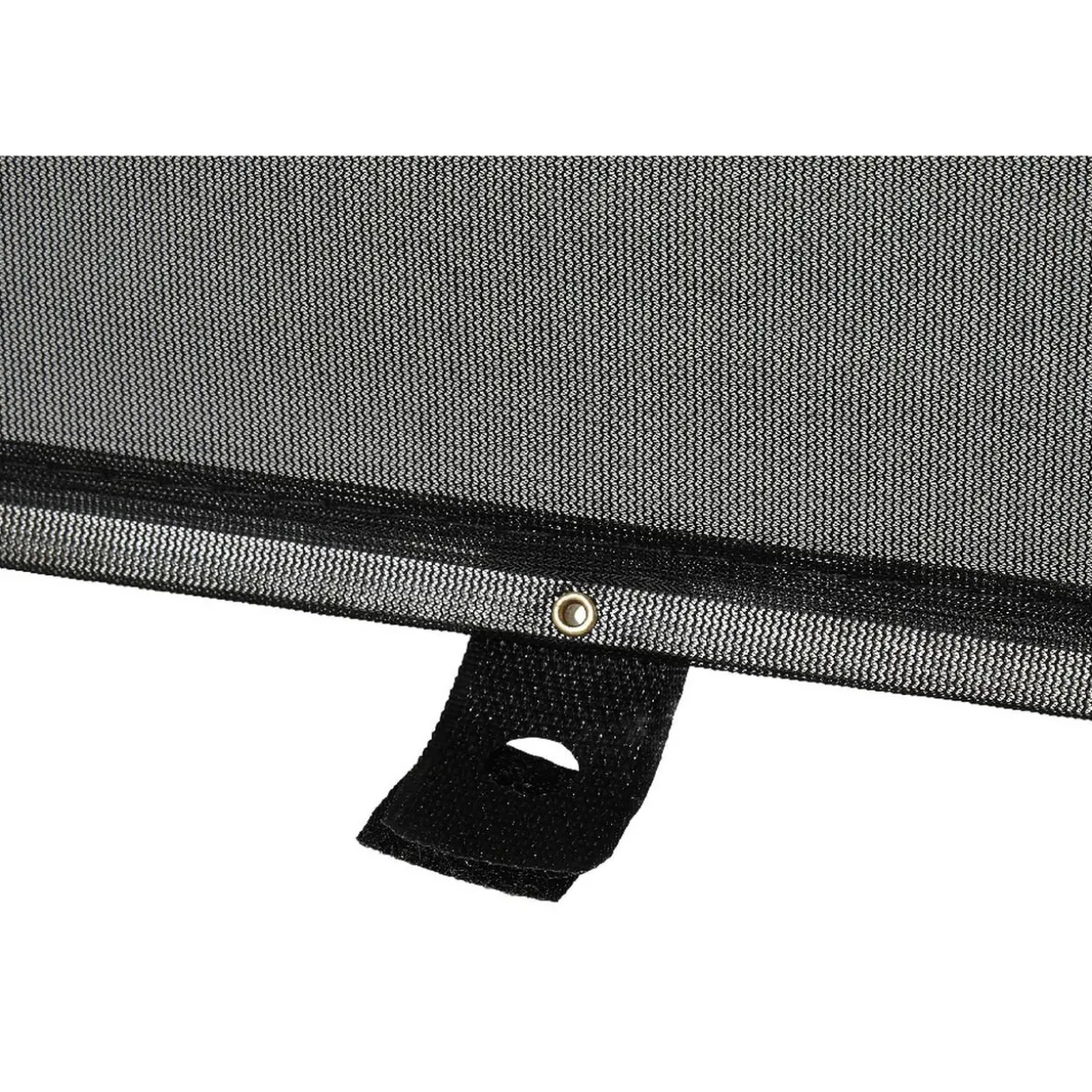 Rideau pare soleil enrouleur latéral noir x2