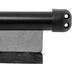 Rideau pare soleil enrouleur arrière noir