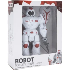 Robot avec son et lumière