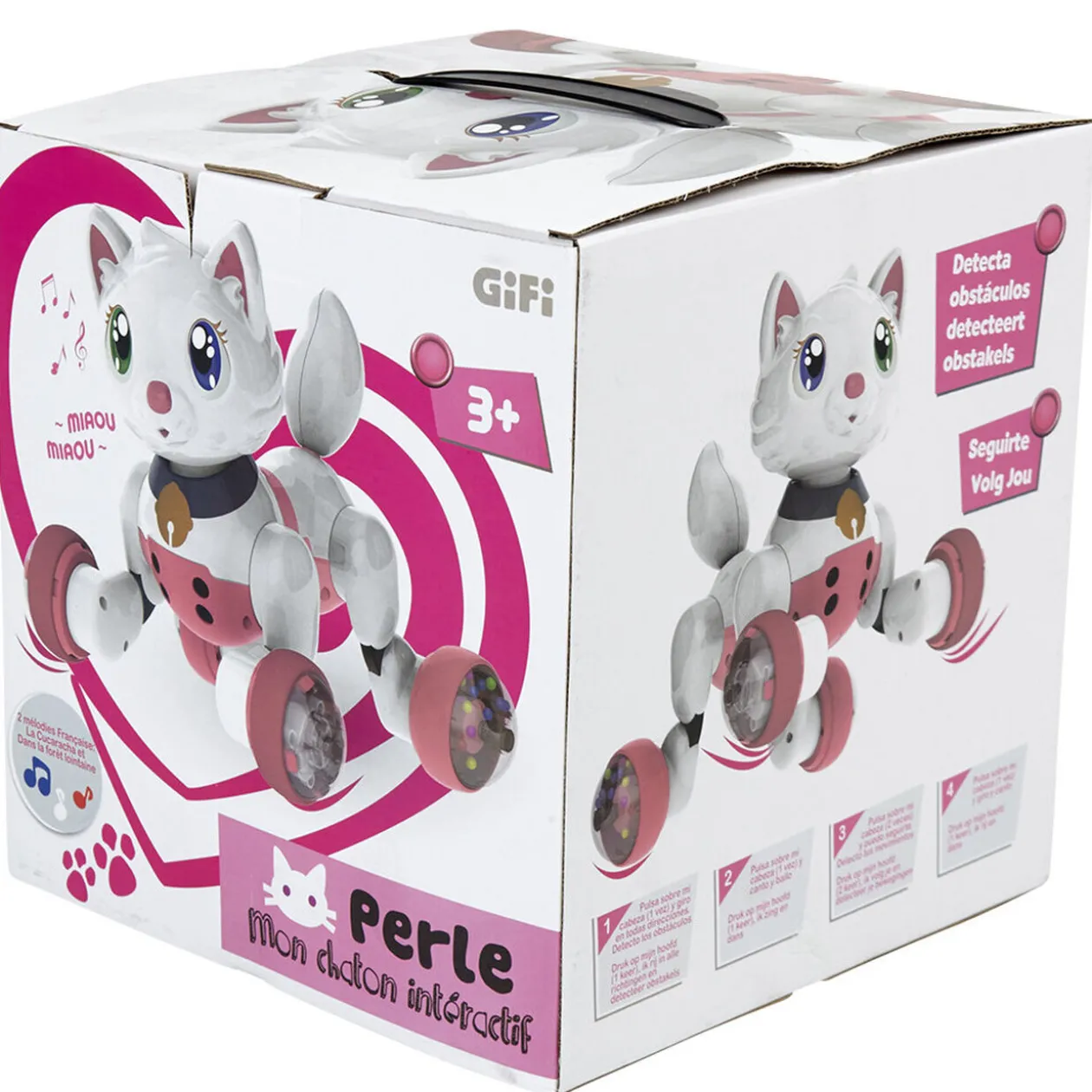 Robot chaton intéractif