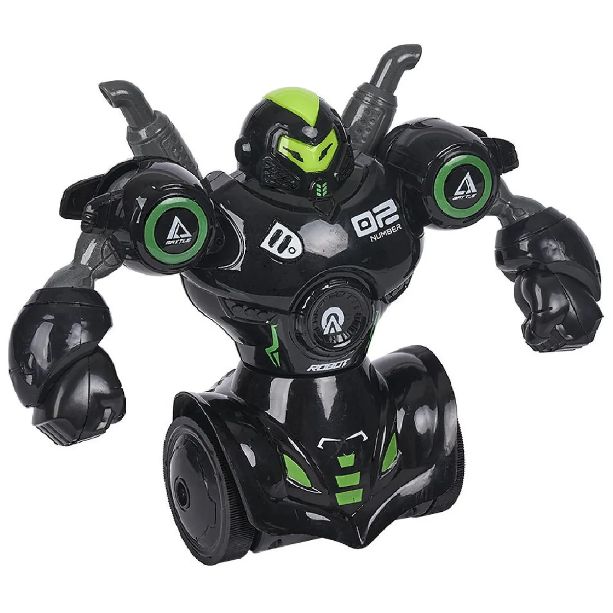 Robot de combat en plastique x2