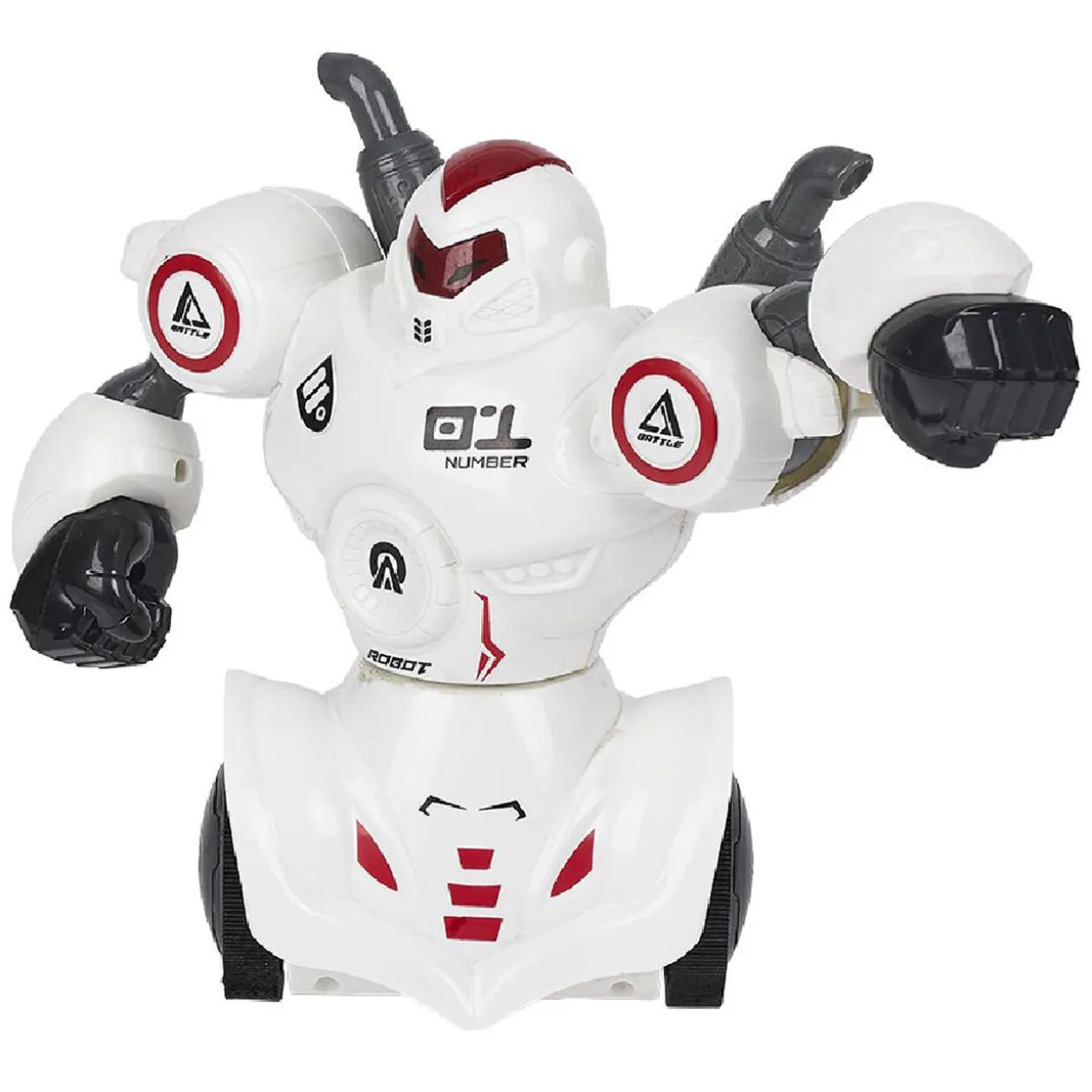 Robot de combat en plastique x2