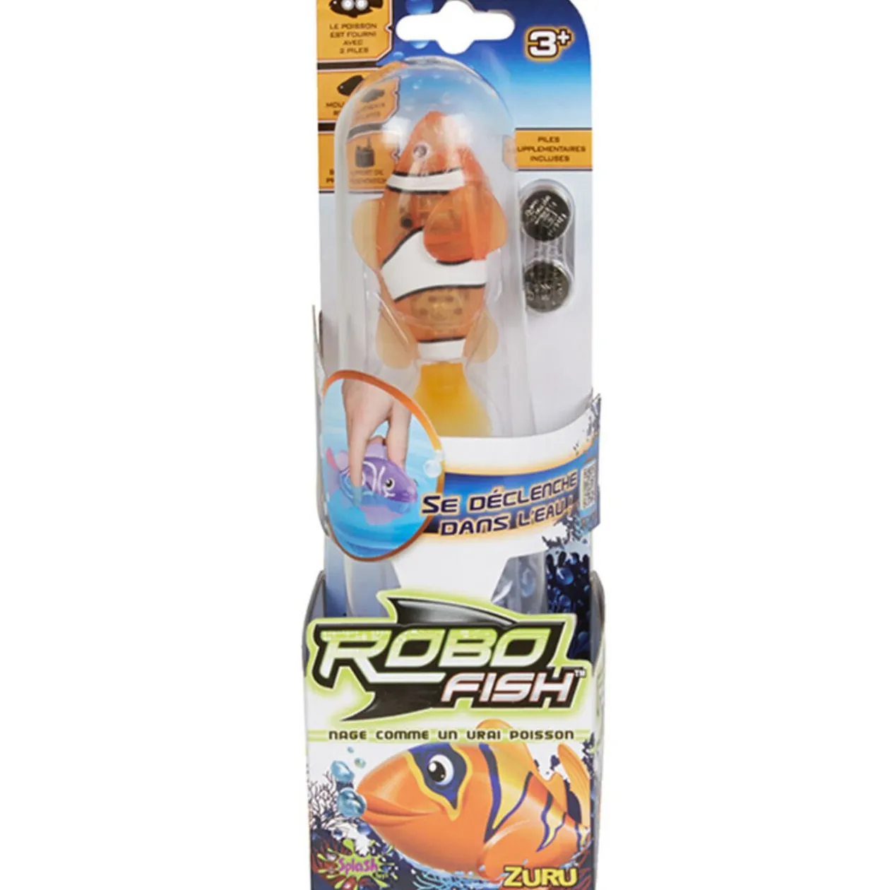 Robot poisson tropic animé