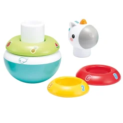 Roly Poly 2en1 culbuto et anneaux multicolore