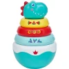 Roly Poly 2en1 culbuto et anneaux multicolore