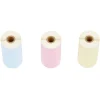 Rouleau autocollant coloré x 3 pour imprimante Printick