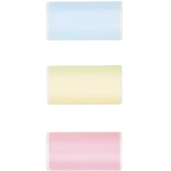 Rouleau autocollant coloré x 3 pour imprimante Printick