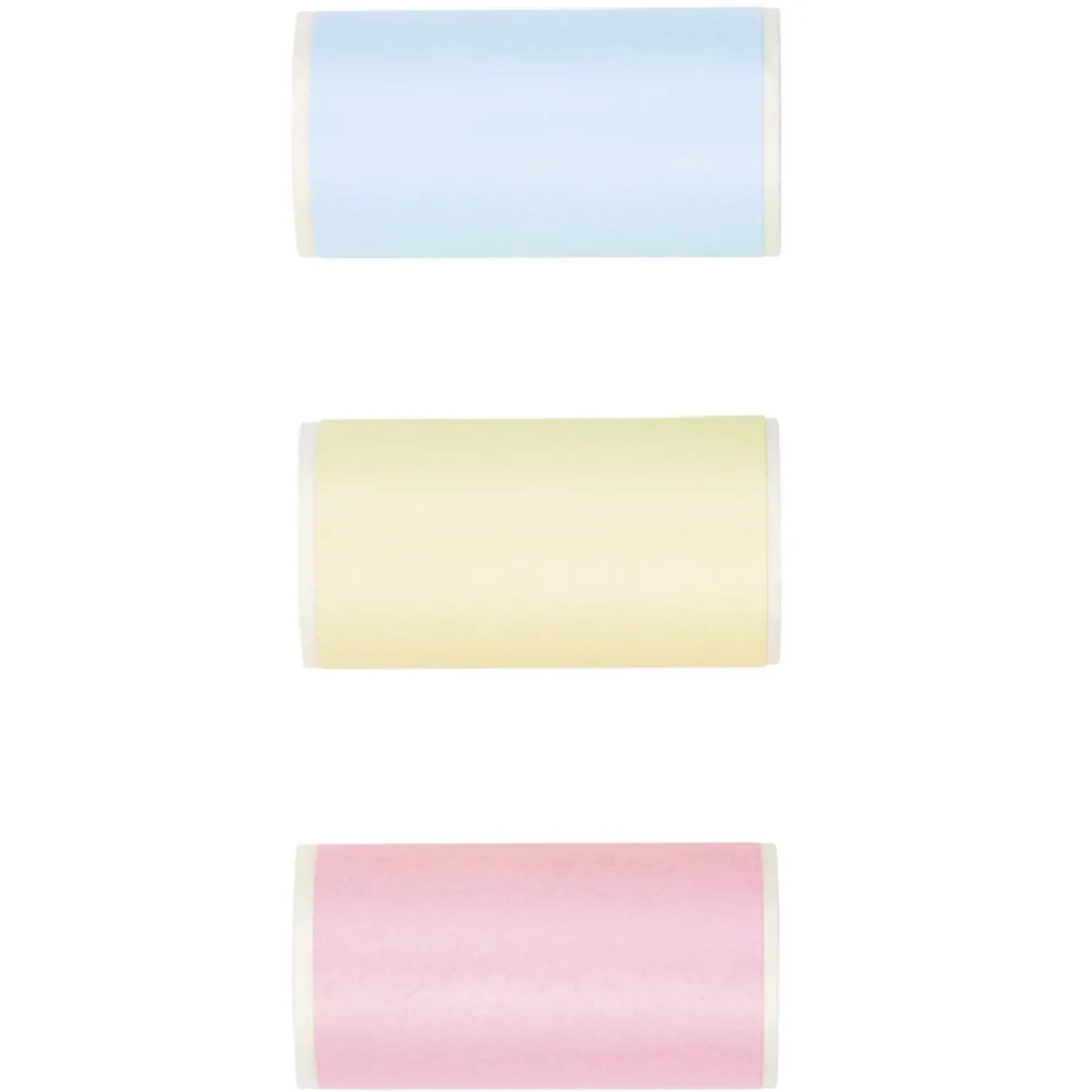 Rouleau autocollant coloré x 3 pour imprimante Printick