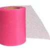Rouleau de tulle rose fuchsia 20 m