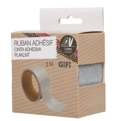 Ruban adhésif argenté L.3 m