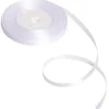 Ruban satin blanc 25 m