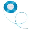 Ruban satin bleu turquoise 25 m
