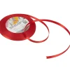 Ruban satin double face rouge 25 m
