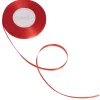 Ruban satin rouge 25 m