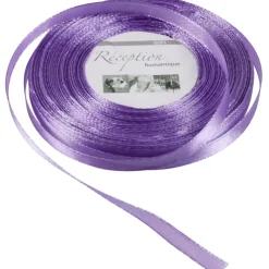 Ruban satin violet