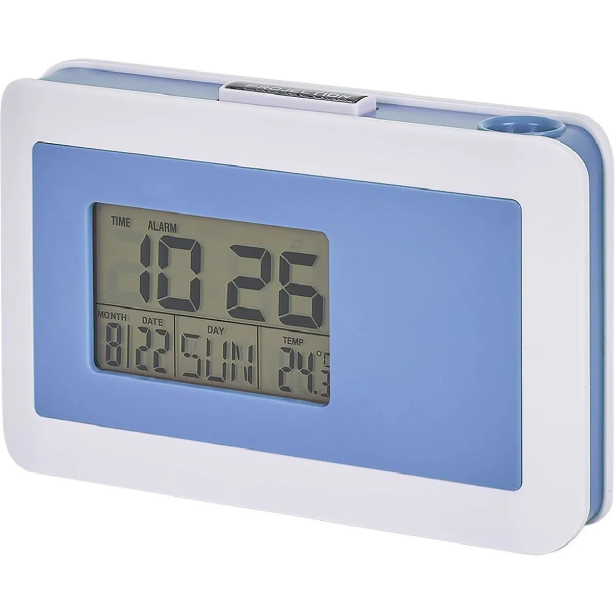 Réveil à projection murale