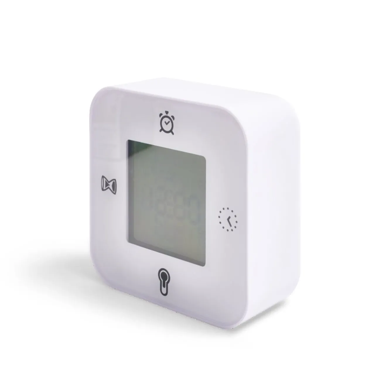 Réveil digital carré rétroéclairé