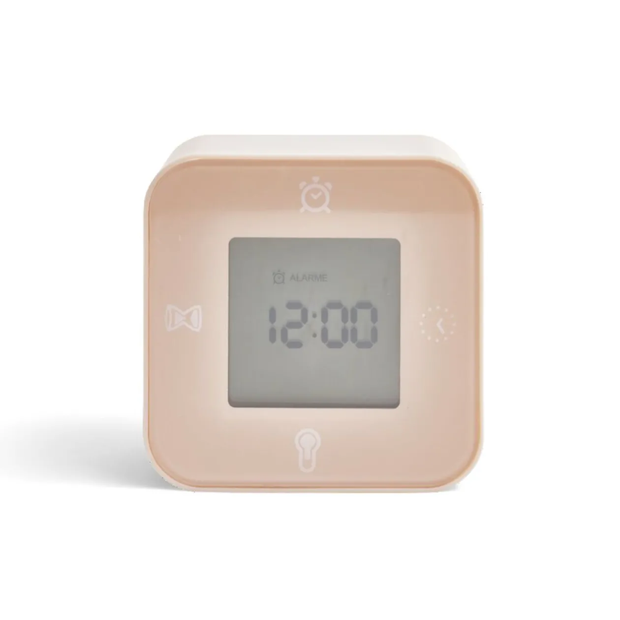 Réveil digital carré rétroéclairé