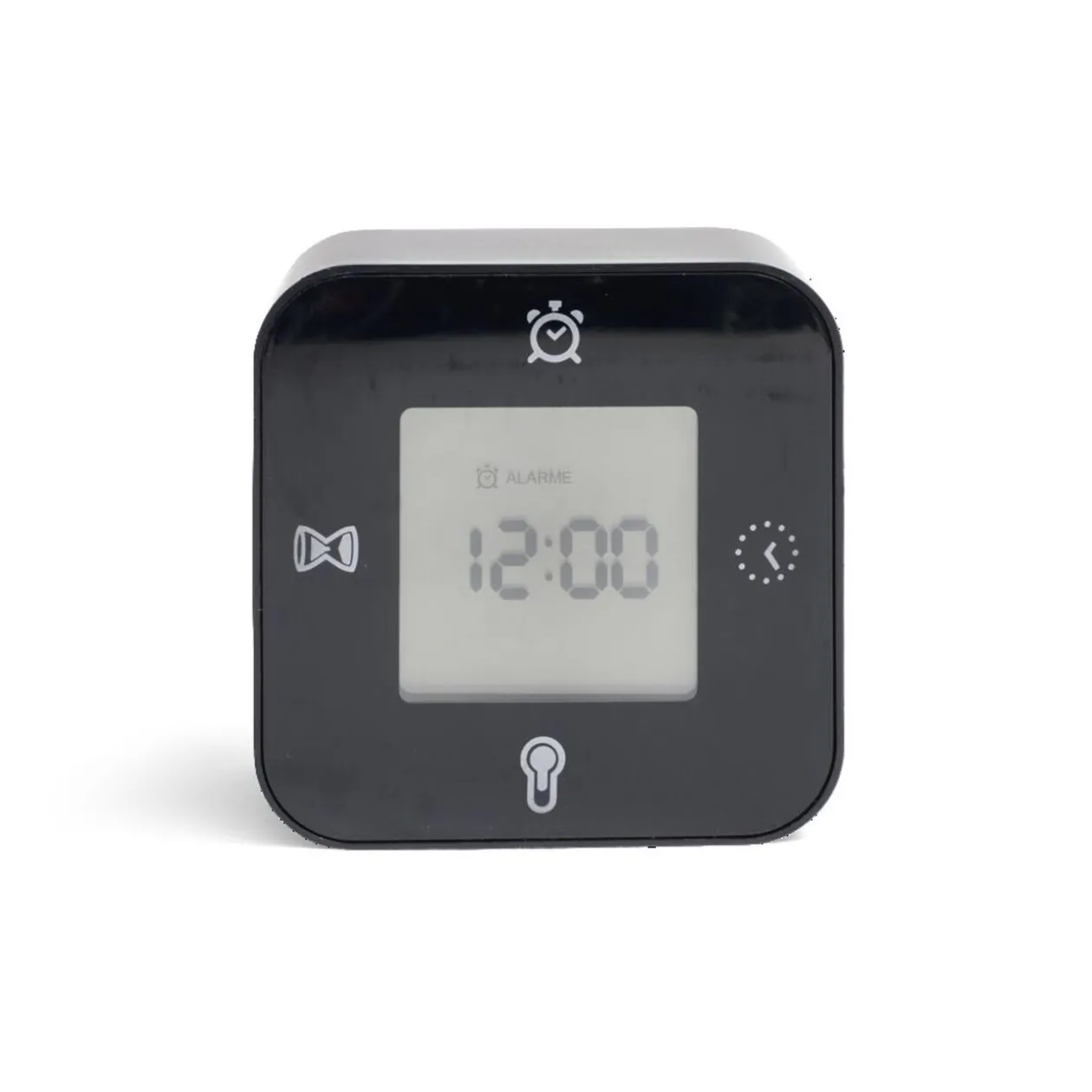 Réveil digital carré rétroéclairé