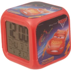 Réveil forme cube led Disney Cars