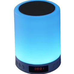 Réveil lampe LED enceinte Bluetooth