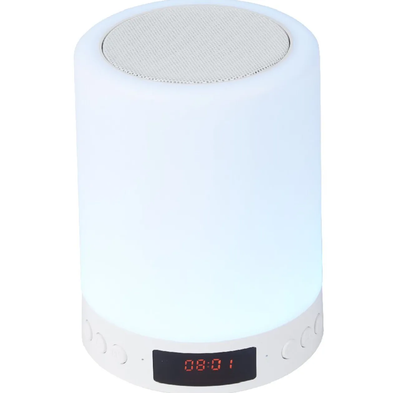 Réveil lampe LED enceinte Bluetooth