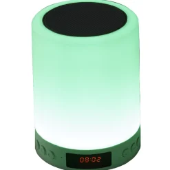Réveil lampe LED enceinte Bluetooth
