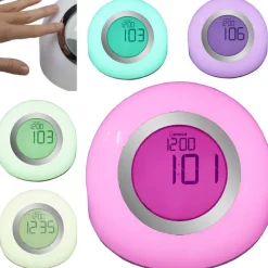 Réveil lumineux multicolore simulateur de jour