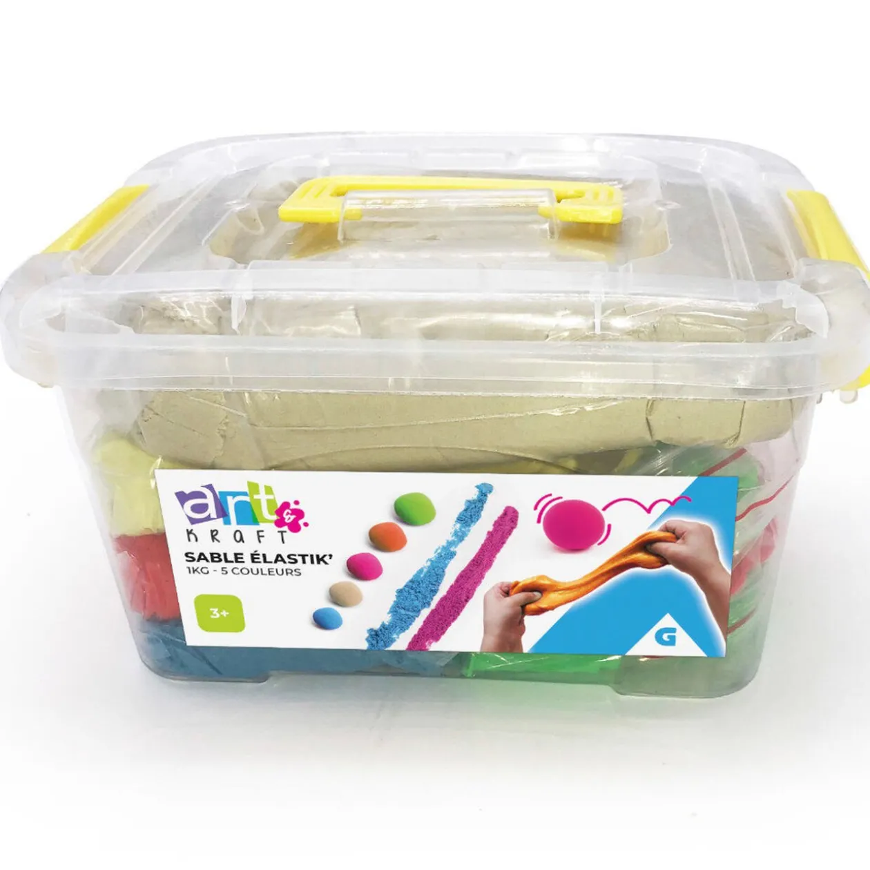 Sable à modeler Elastik' 1 kg