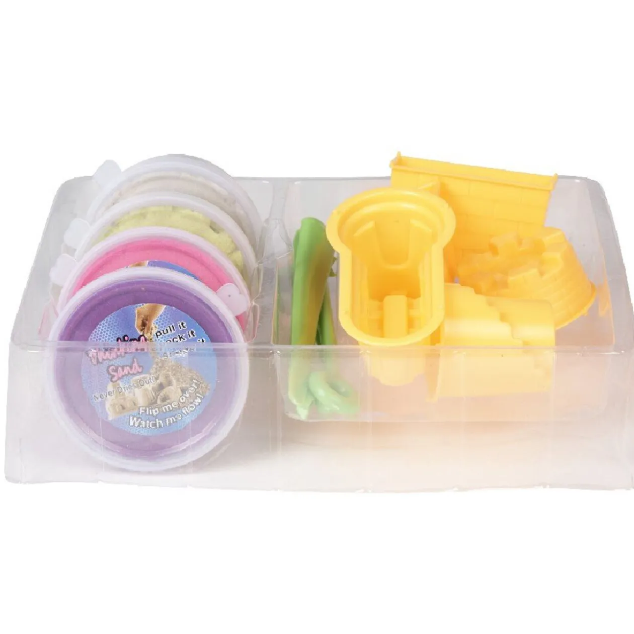 Sable magique et moules