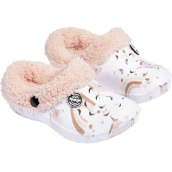 Sabot Hipps blanc fourré pour enfant 24/25