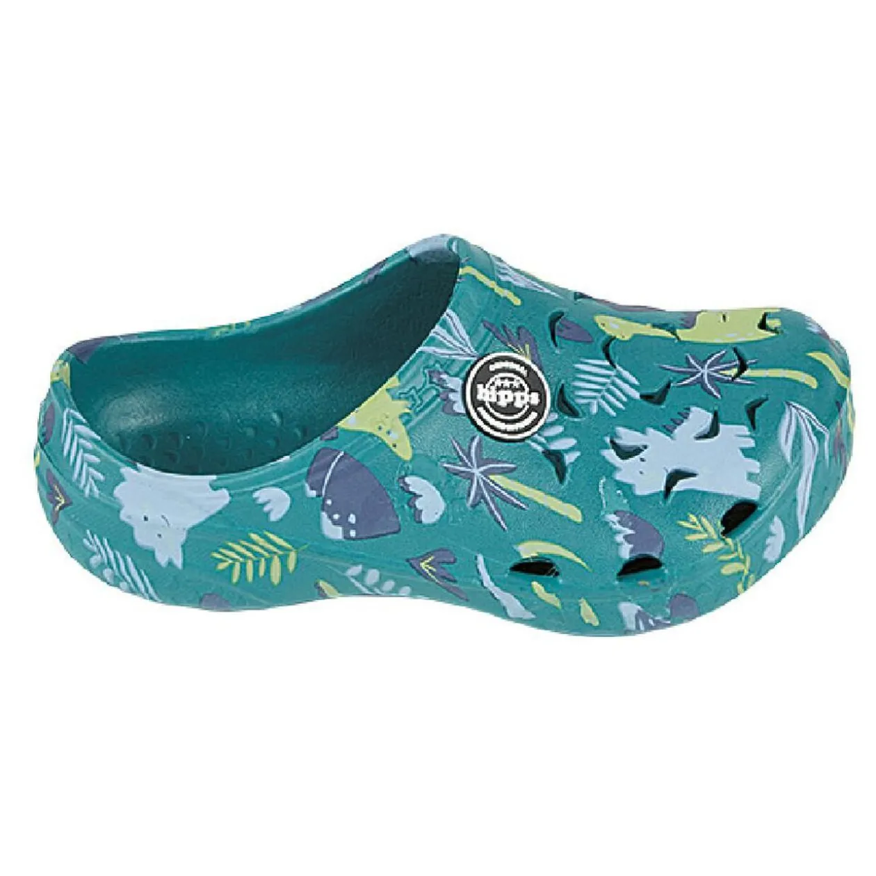Sabot Hipps bleu canard motif dinosaure 28/29